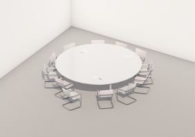 Roundtable, 2020 (aus der Masterthesis -esk, -ismus) © Clara Maria Blasius