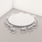 Roundtable, 2020 (aus der Masterthesis -esk, -ismus) © Clara Maria Blasius