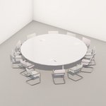 Roundtable, 2020 (aus der Masterthesis -esk, -ismus) © Clara Maria Blasius