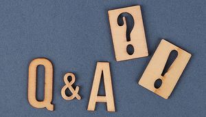 Grafik für »Question and answer«