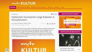 Screenshot der Website 