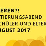 Informationsabend mit Studienberatung und Tipps von Studierenden