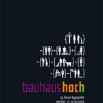 Postkarte „Bauhaus hoch n“ (Projektgruppe Forum Typografie)