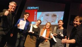 Die Hauptpreisträgerinnen und -preisträger der Goldenen FILMthuerpreise im Überblick. (Foto: FILMthuer)
