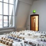 Ein Atelierraum im Hauptgebäude, geöffnet zur Wintersemesterschau im Vorjahr (Foto: Thomas Müller)