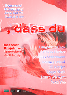 Plakat: Julia Schöffel Plakat zur Ausstellung