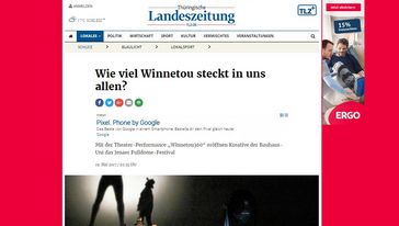 Screenshot der Seite