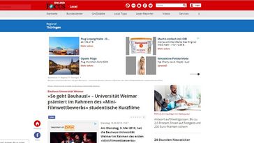 Screenshot der Seite