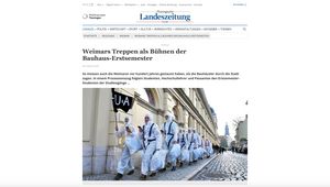 Screenshot der Website