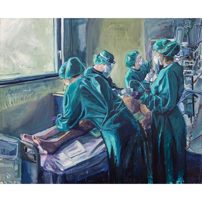 »24h«, 2021, 190 cm x 160 cm