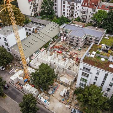 Bauvorhaben »Erweiterungsbau Schule Eins Berlin«. Foto: HABAU Deutschland GmbH