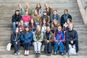 Gemeinsam mit dem Team von ARD Kultur entwickelten die Studierenden neue Ansätze für die öffentlich-rechtlichen Kulturplattformen von morgen. Foto: ARD Kultur/Ina Lebedjew