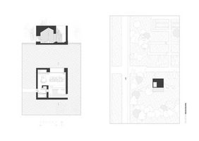 Grundriss | Schnitt und Verortung (Entwurfsverfasserin: Anna Kopácsi) Grundriss | Schnitt und Verortung (Entwurfsverfasserin: Anna Kopácsi)