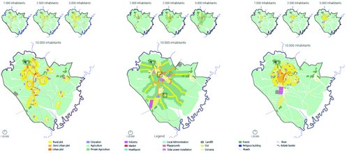 Planungsszenarien äthiopische Kleinstadt (Copyright: Professur InfAR)