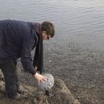 Sebastian Peter bei Tonaufnahmen in der Camargue (Frederik Esser)
