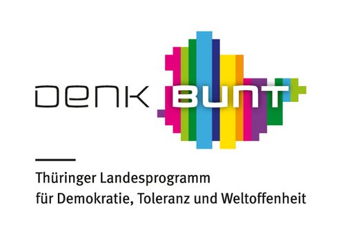Logo des Thüringer Landesprogramms für Demokratie, Toleranz und Weltoffenheit