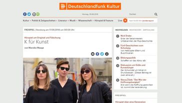 Screenshot der Seite