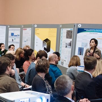 Auch in diesem Jahr lockt der Wissenschaftstag an der Bauhaus-Universität Weimar mit interessanten Formaten, vom Poster-Wettbewerb bis zum »Elevator Pitch«. (Bild: Bauhaus-Universität Weimar)