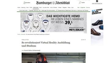 Screenshot der Seite