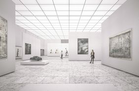 Innenperspektive Ausstellungsraum (Entwurfsverfasser: Axel Burkhard)