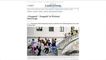 Screenshot der Website