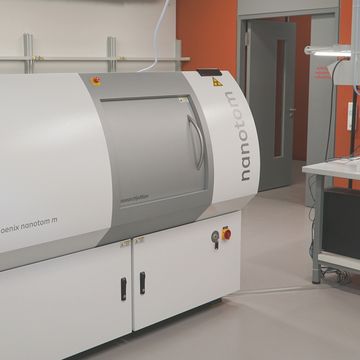 Das neue Großgerät »phoenix nanotom m« konnte Dank zahlreicher Partner angeschafft werden.