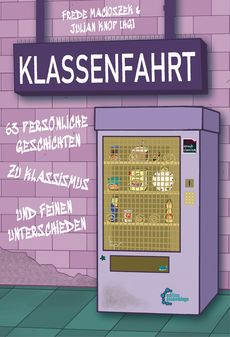 Neben dem Buchtitel und den Namen der Herausgeber zeigt das Buch-Cover die Illustration eines violetten Snackautomaten.