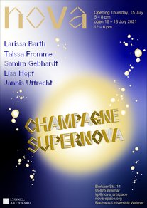 Poster for the event »Champagne Supernova«