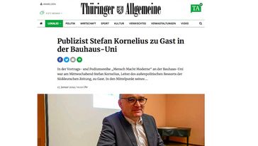Screenshot der Seite