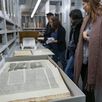 Foto von der Veranstaltung Lange Nacht der Wissenschaften Weimar 2019. Magazinführung Uni Bib.