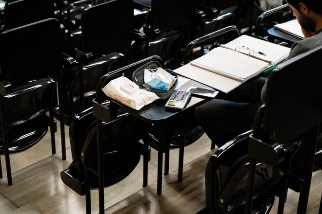 Sitzplatz im Audimax Hörsaal 