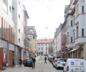 Das Projekt zeigt alternative Verkehrskonzepte zur bisherigen Verwendung auf. (Foto: Dirk Slawinsky) Das Projekt zeigt alternative Verkehrskonzepte zur bisherigen Verwendung auf. (Foto: Dirk Slawinsky)