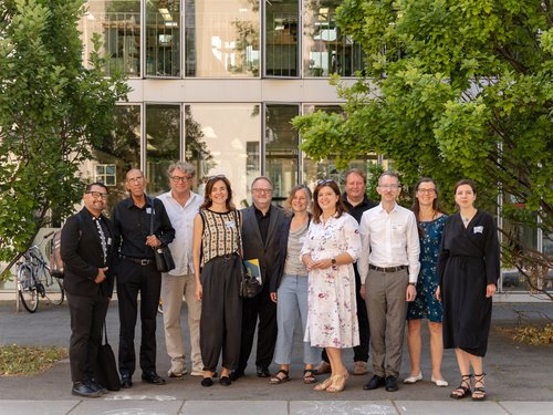 Vertreter*innen internationaler Partnerhochschulen wurden zur summaery2023 an die Bauhaus-Universität Weimar eingeladen. Foto: Yavor Minchev