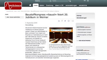 Screenshot der Seite