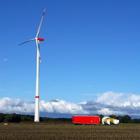 Bild einer Windkraftanlage