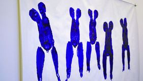 Daniel Poveda, Reproduktion von Yves Klein »Ant 82«, 1960
