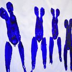 Daniel Poveda, Reproduktion von Yves Klein »Ant 82«, 1960

