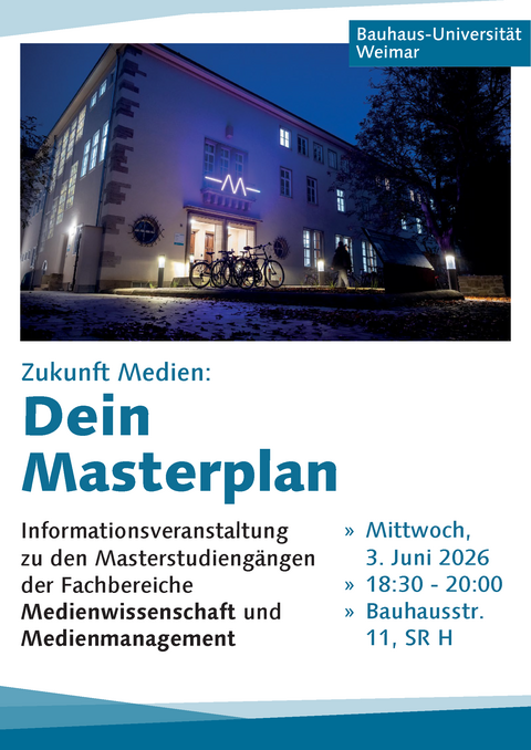 Zukunft Medien - Dein Masterplan 
