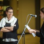Cosima von Dohnanyi bei Ihrer Laudatio