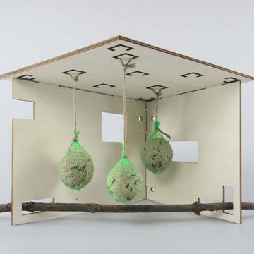 Die Meisenmensa im Bauhaus-Stil...