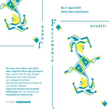 Eine Bewerbung für das diesjährige neudeli Fellowship ist noch bis zum 7. April 2019 möglich.