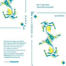 Eine Bewerbung für das diesjährige neudeli Fellowship ist noch bis zum 7. April 2019 möglich. Eine Bewerbung für das diesjährige neudeli Fellowship ist noch bis zum 7. April 2019 möglich.