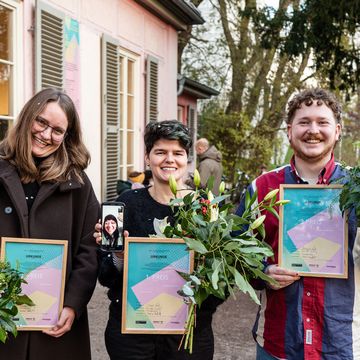 Foto der Preisträger*innen