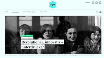Screenshot der Seite
