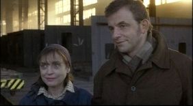 Szenenbild aus &quot;Strajk&quot; mit Katharina Thalbach und Dominique Horwitz (Progress Film)