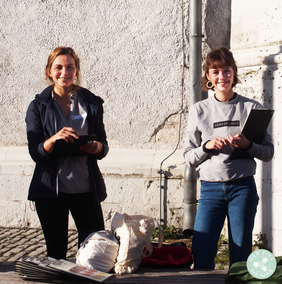 ©HerCity Weimar | Lia Zinngrebe und Lisa Maßel Foto der beiden Studentinnen Lia Zinngrebe und Lisa Maßel