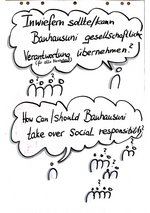 How can/should Bauhausuni take over social responsibility? – Question