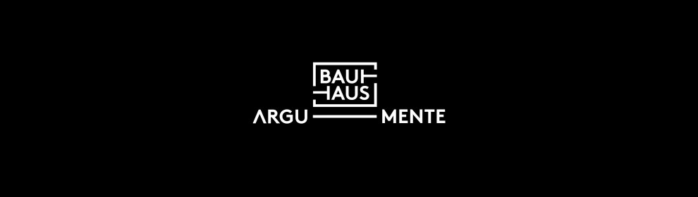 Logo Bauhaus-ARGUMENTE