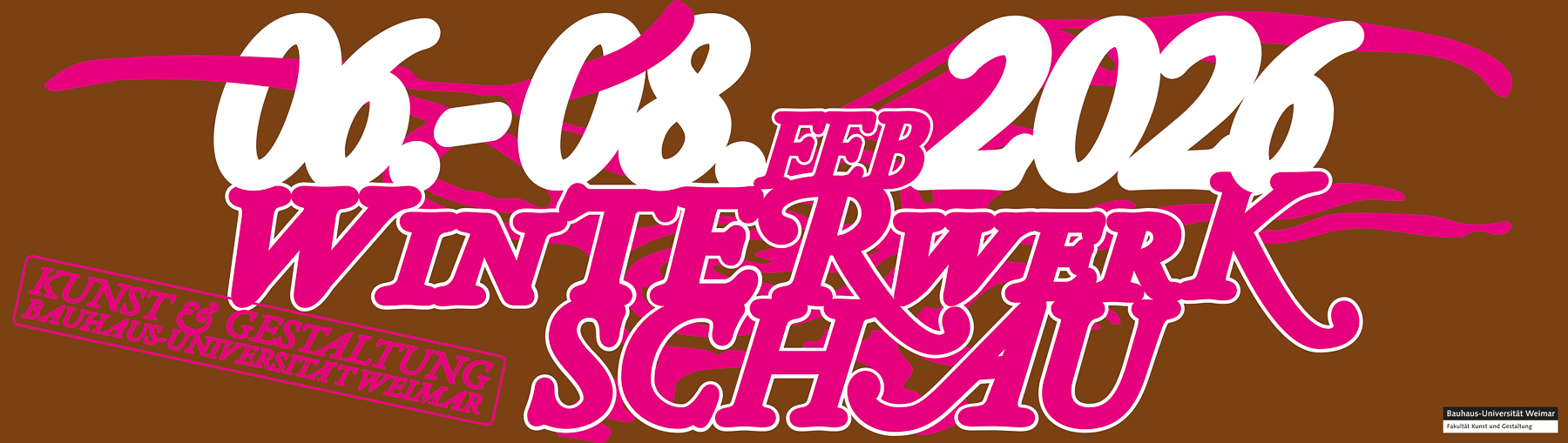Webbanner für die Winterwerkschau