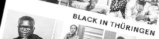 Titelbanner der Ausstellung Black in Thüringen